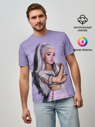 Мужская базовая футболка / Ariana Grande