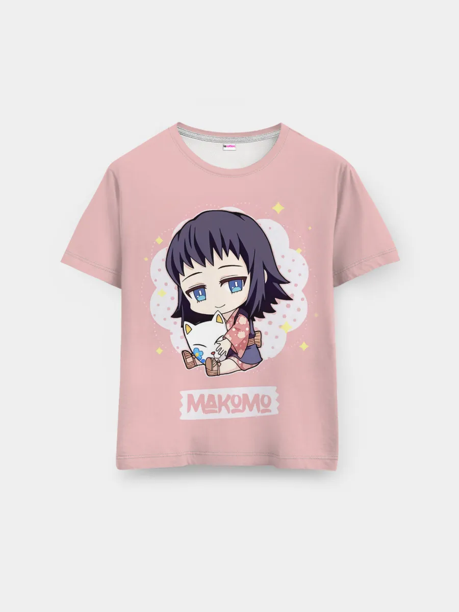 Мужская базовая футболка / Makomo | Kimetsu no Yaiba