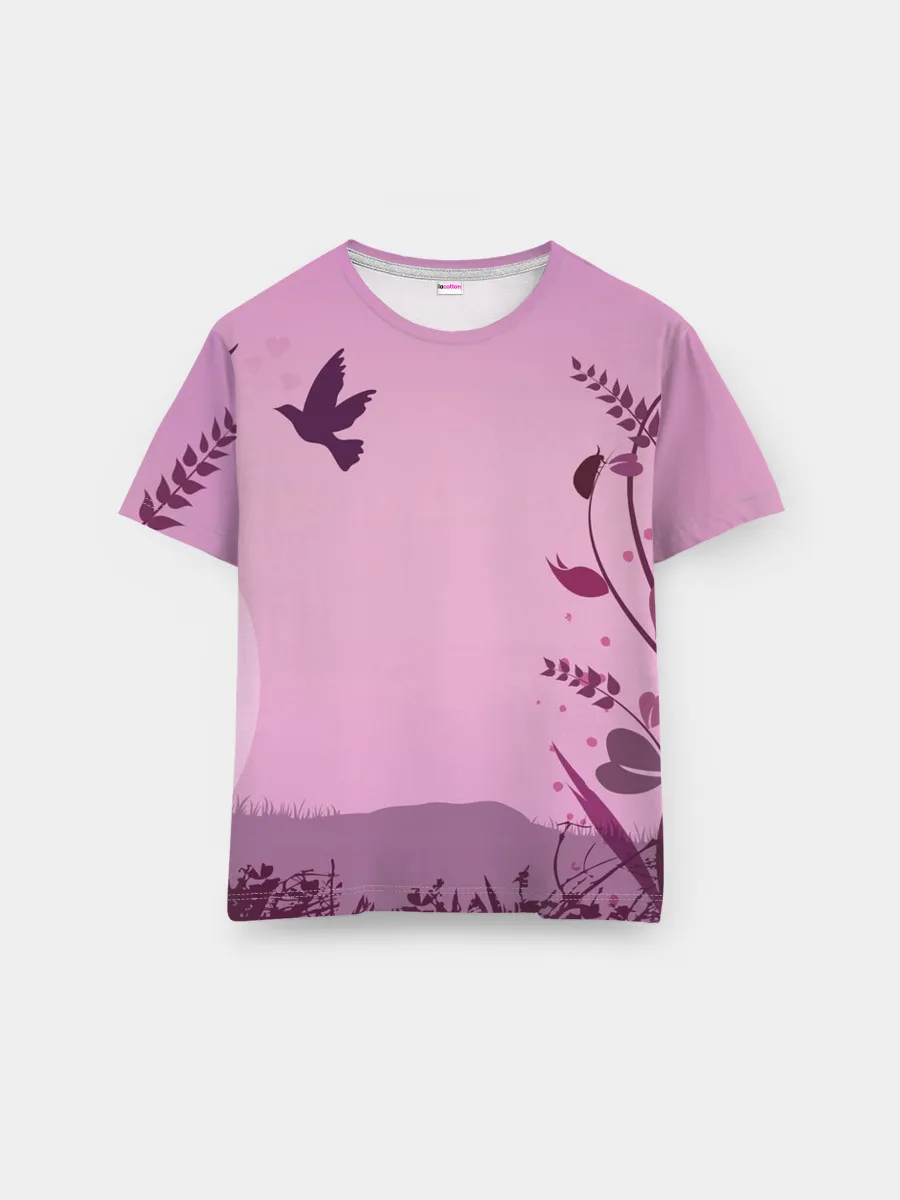 Мужская базовая футболка / Природа