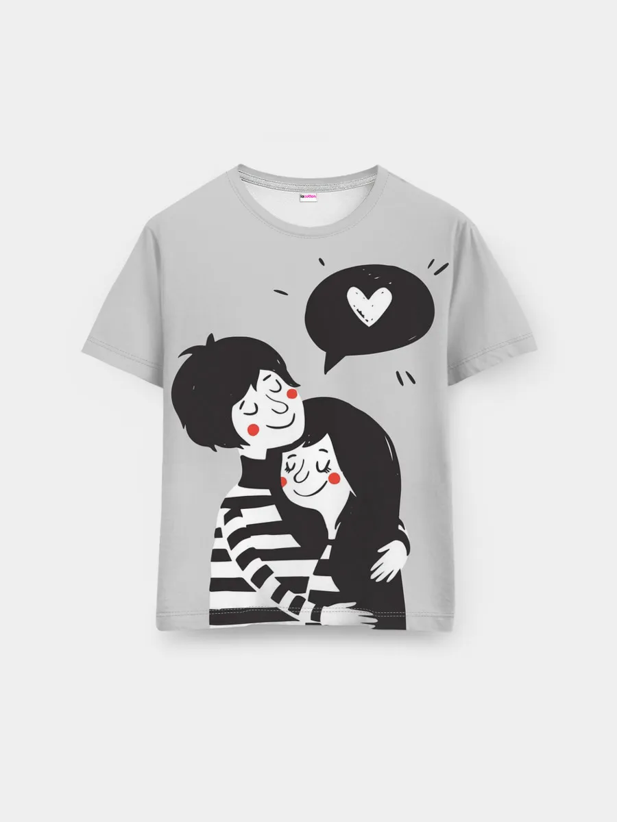 Мужская базовая футболка / Любовь