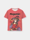 Мужская базовая футболка / Megumin показывает силу