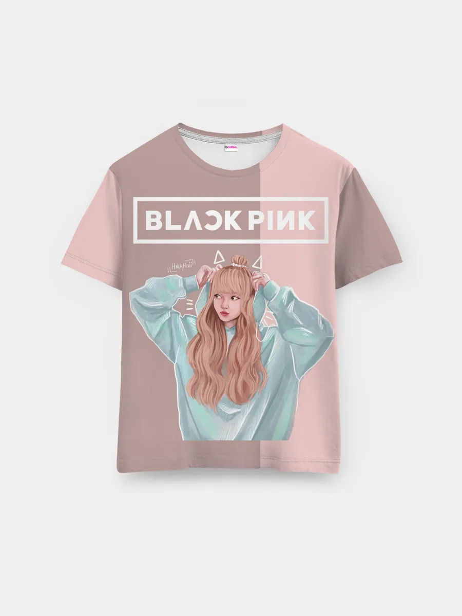 Мужская базовая футболка / BlackPink