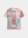 Мужская базовая футболка / BlackPink