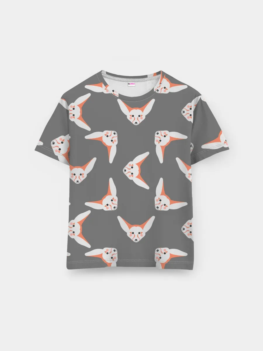 Мужская базовая футболка / Лиса Фенек