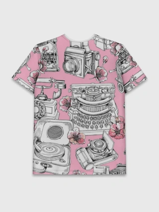 Мужская базовая футболка / Винтаж