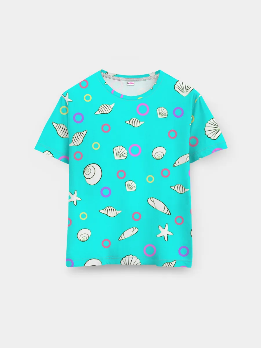 Мужская базовая футболка / Морские моллюски