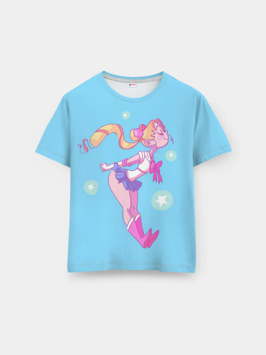 Мужская базовая футболка / Sailor Moon | Сейлор Мун