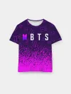 Мужская базовая футболка / BTS / БТС