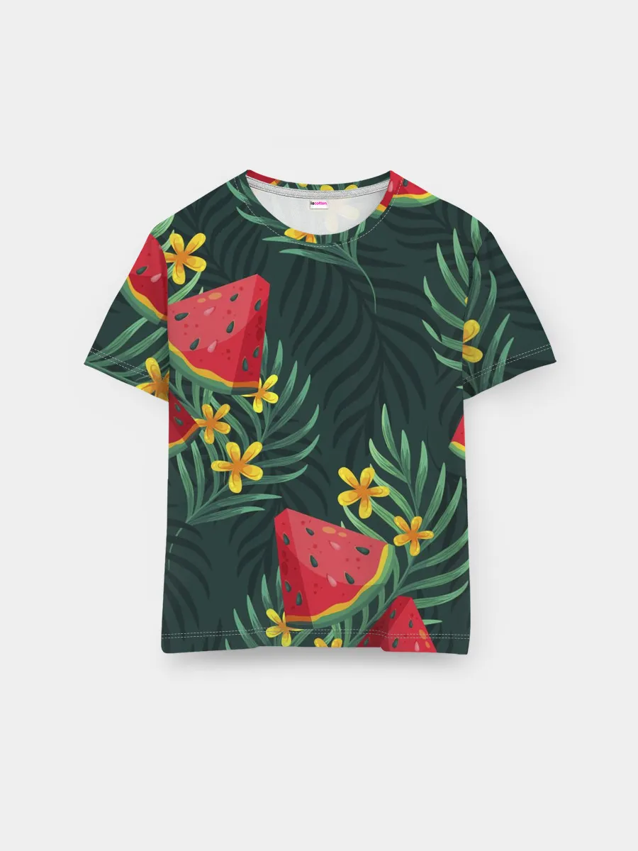 Мужская базовая футболка / Арзуб и папоротник