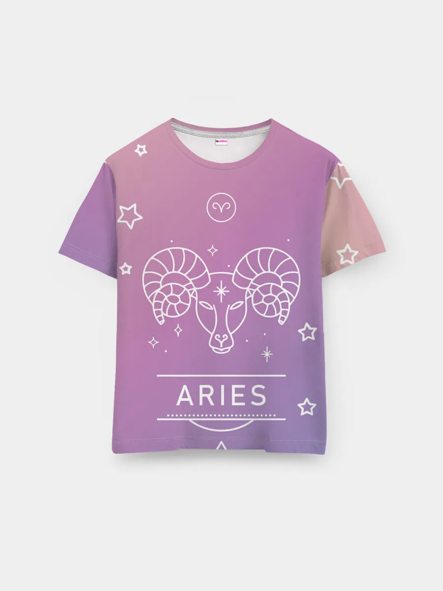 Мужская базовая футболка / Знак Овен