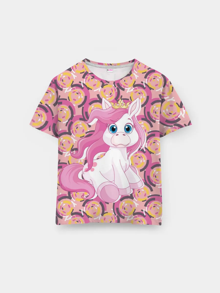 Мужская базовая футболка / Пони