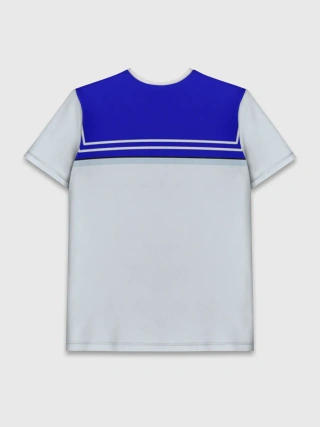 Мужская базовая футболка / Матроска