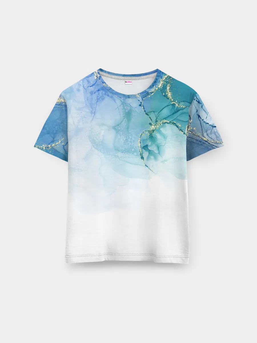 Мужская базовая футболка / Краски