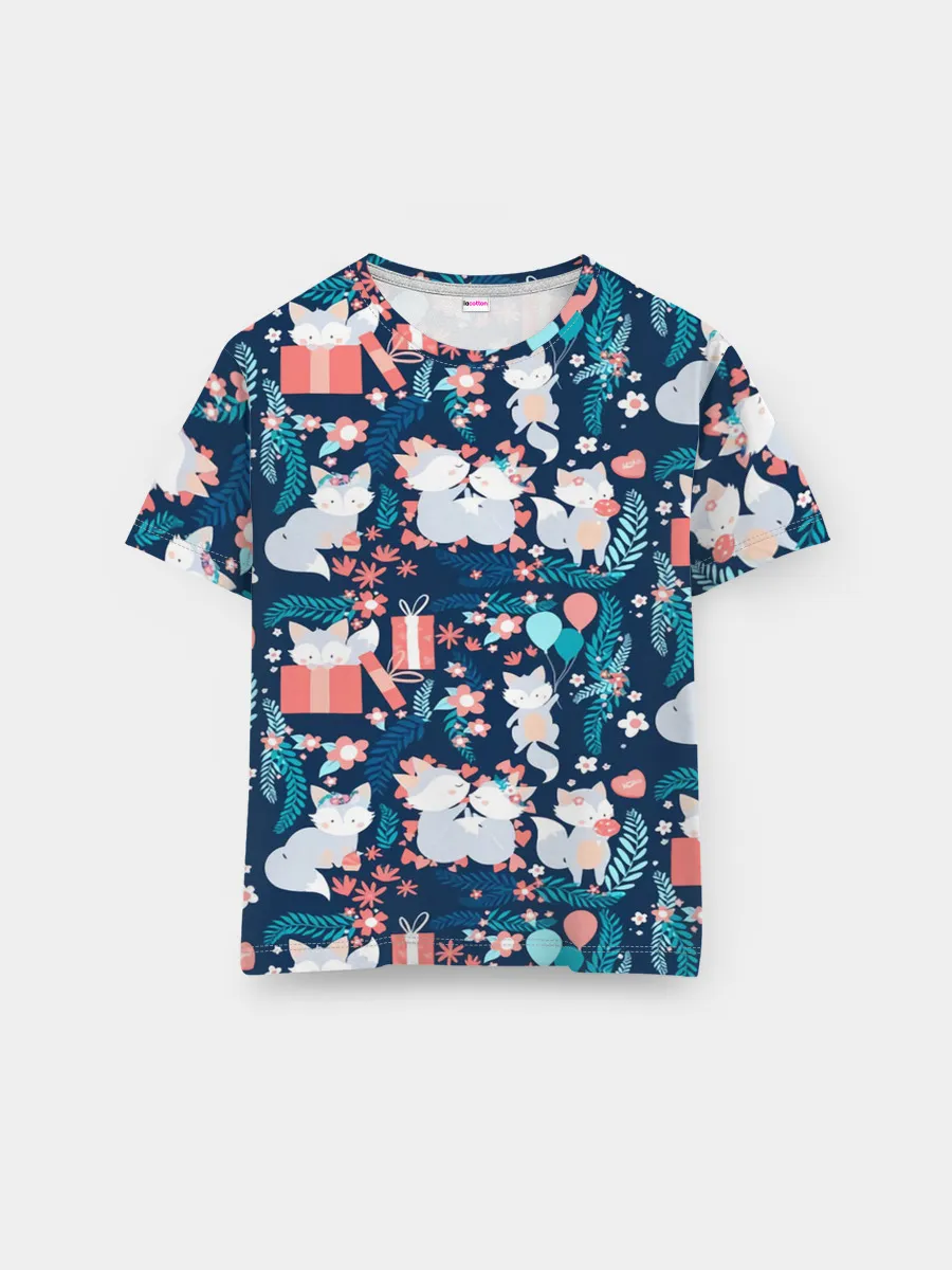 Мужская базовая футболка / Котики | Подарки