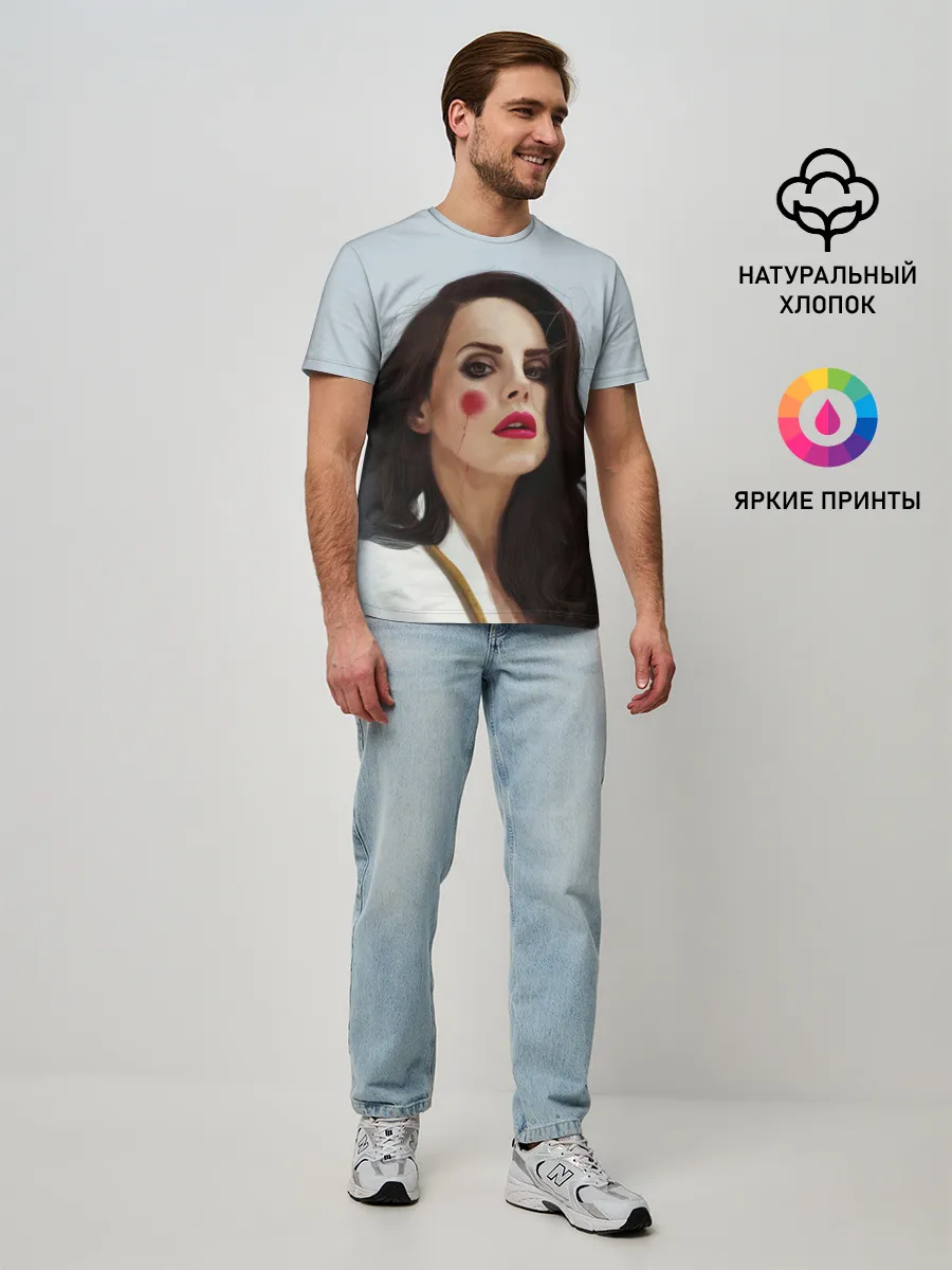 Мужская базовая футболка / Hot Lana