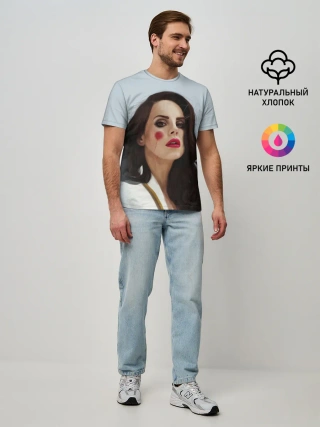 Мужская базовая футболка / Hot Lana