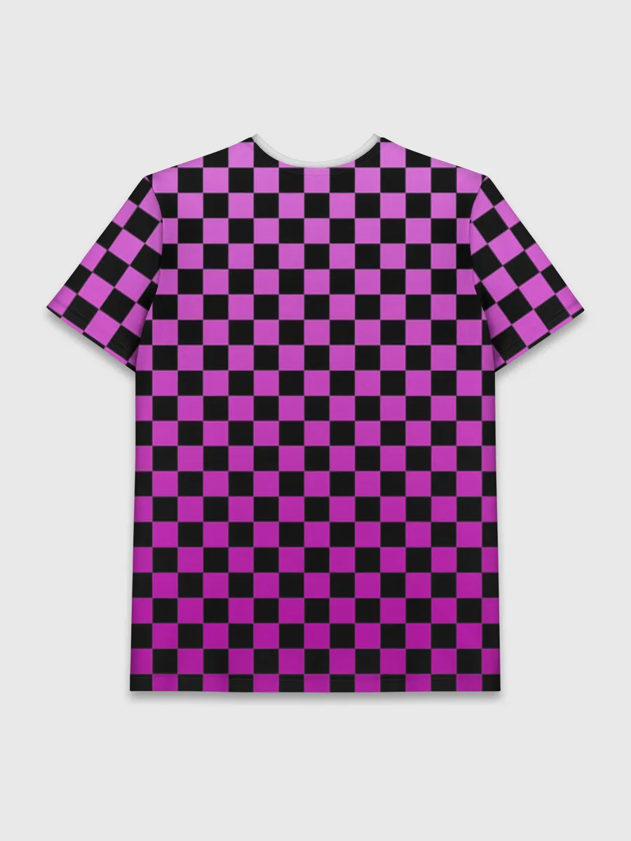 Мужская базовая футболка / Checkerboard Color