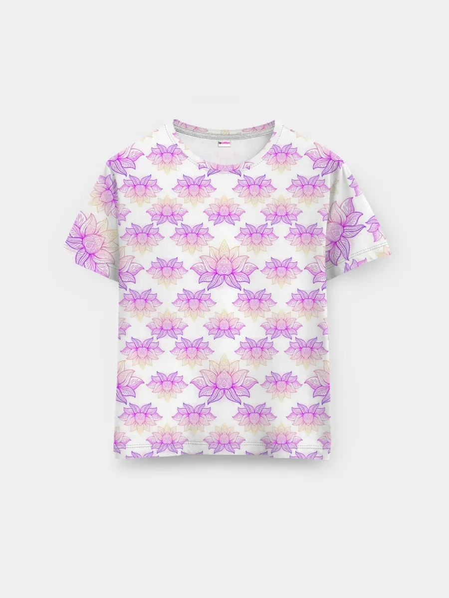 Мужская базовая футболка / Лотос