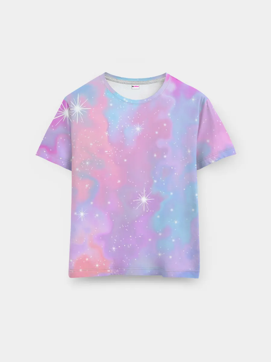 Мужская базовая футболка / Просто космос