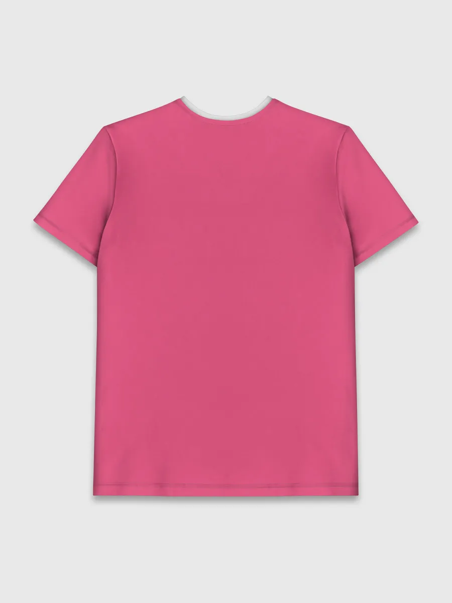 Мужская базовая футболка / Romantic llama