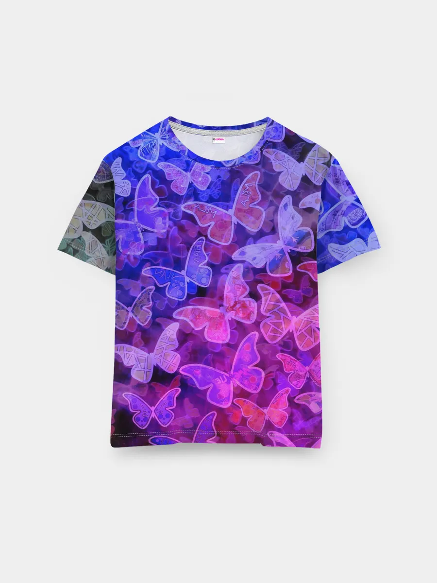 Мужская базовая футболка / Стеклянный рой