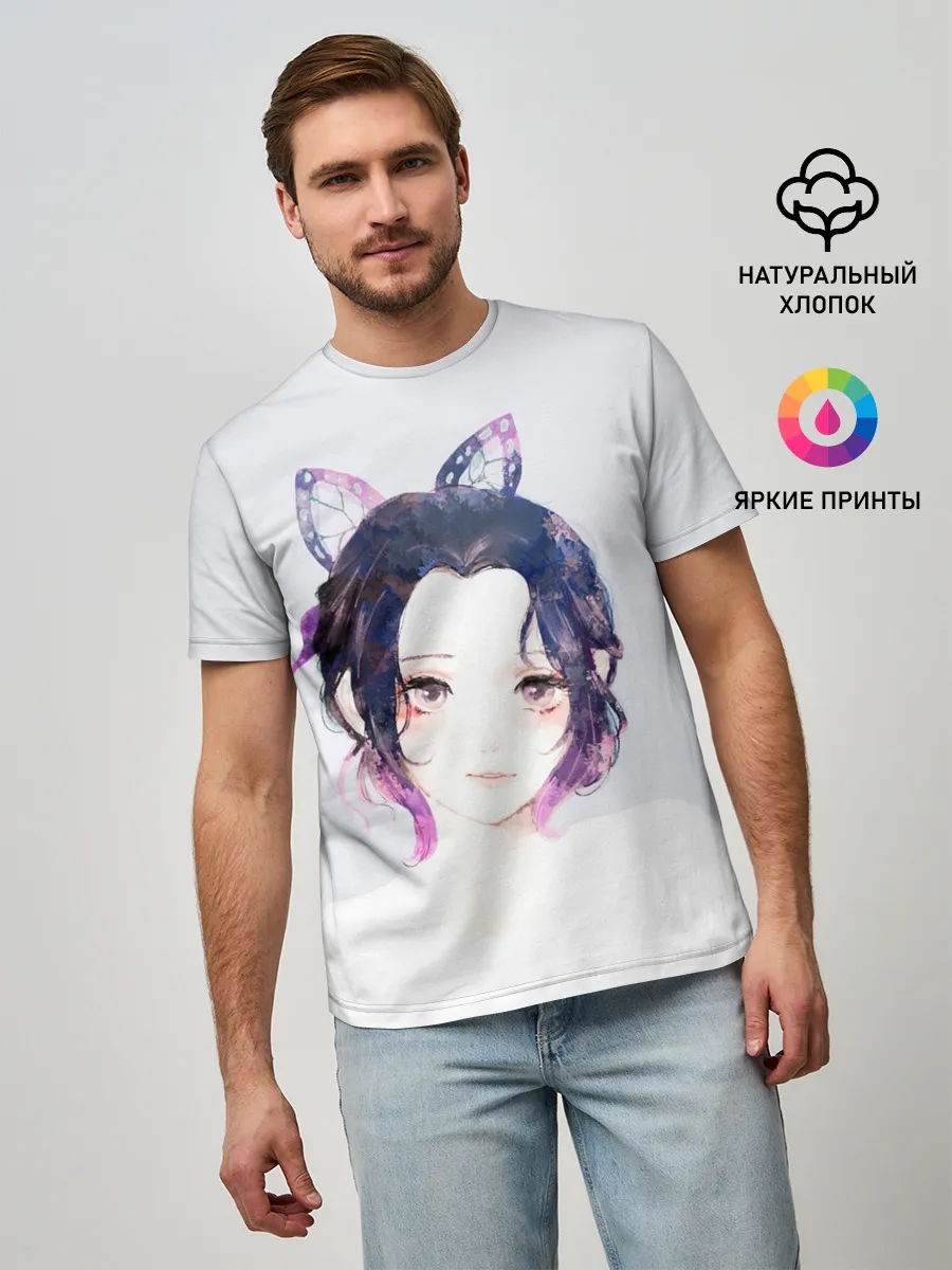 Мужская базовая футболка / ШИНОБУ КОЧО