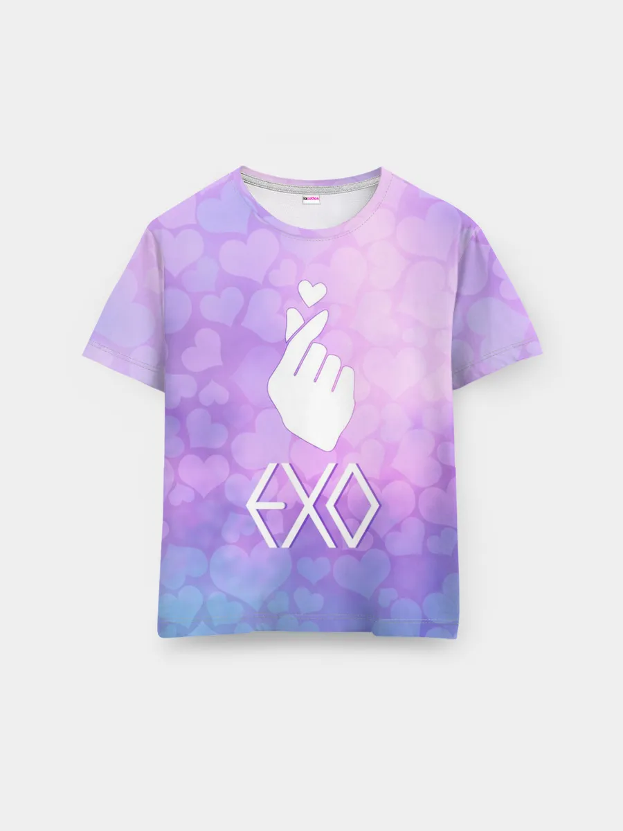 Мужская базовая футболка / EXO