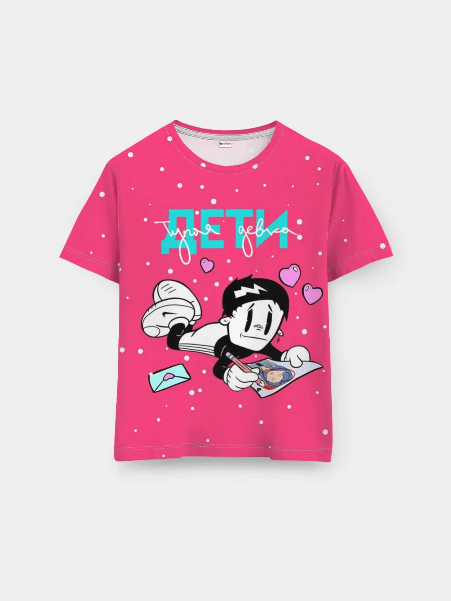 Мужская базовая футболка / Тупая девка