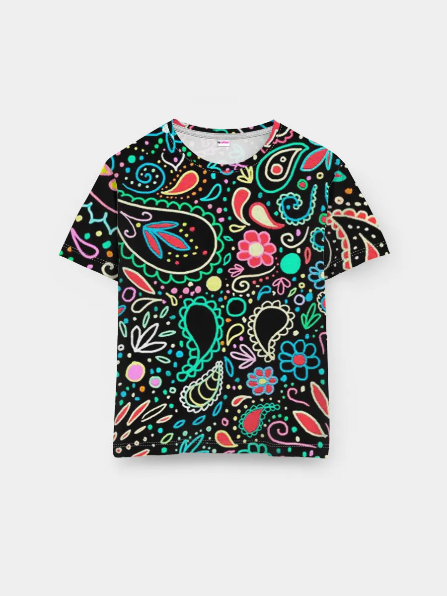 Мужская базовая футболка / Славянские узоры в новом цвете