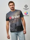 Мужская базовая футболка / Tinder Find Love | Тиндер