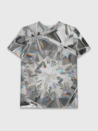 Мужская базовая футболка / Бриллиантовый блеск