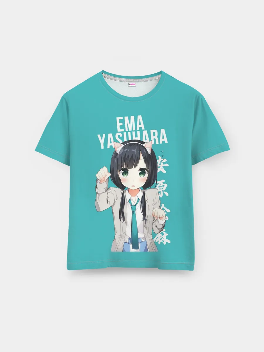 Мужская базовая футболка / Эма Ясухара / Ema Yasuhara