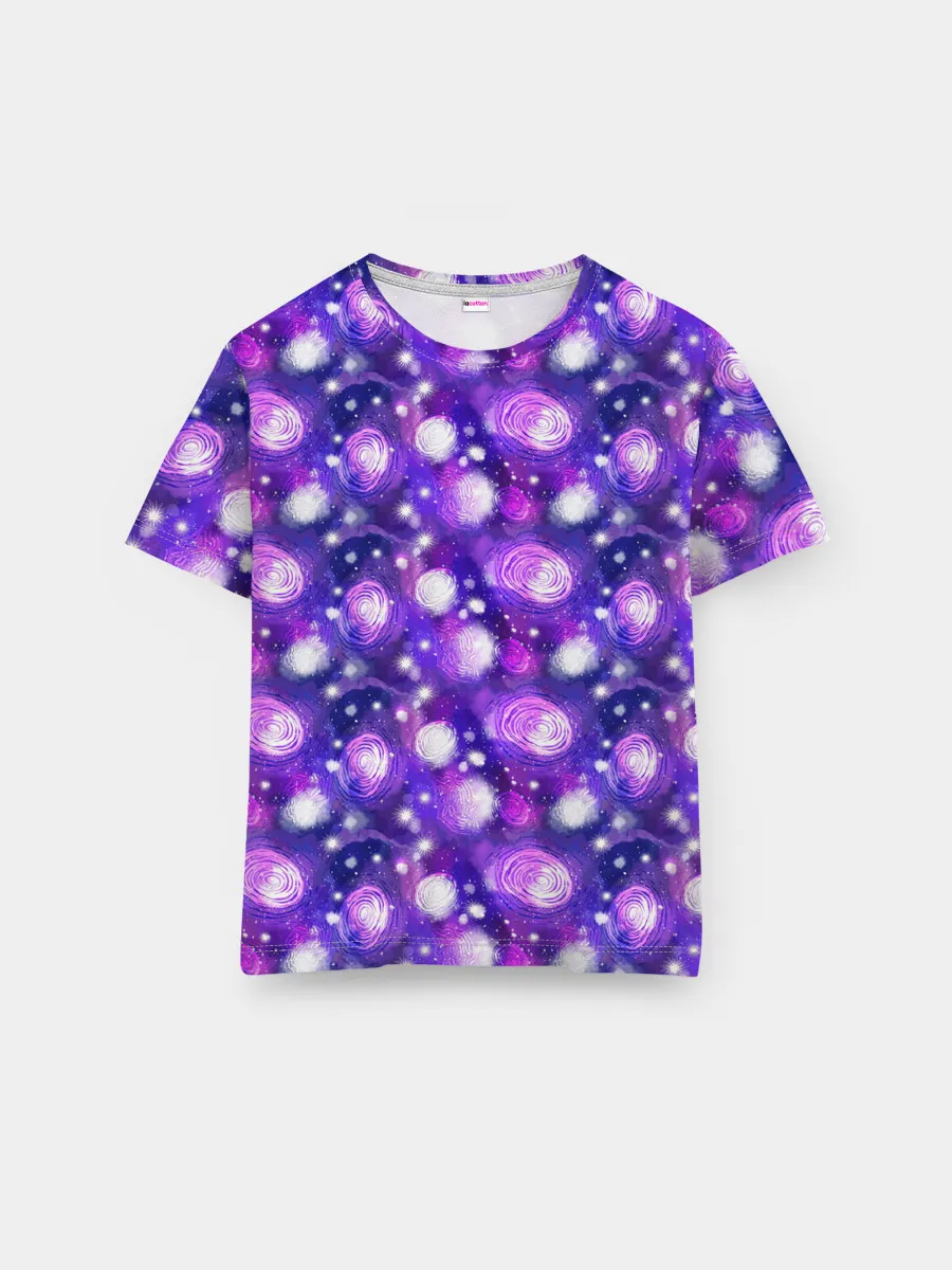 Мужская базовая футболка / Galaxy