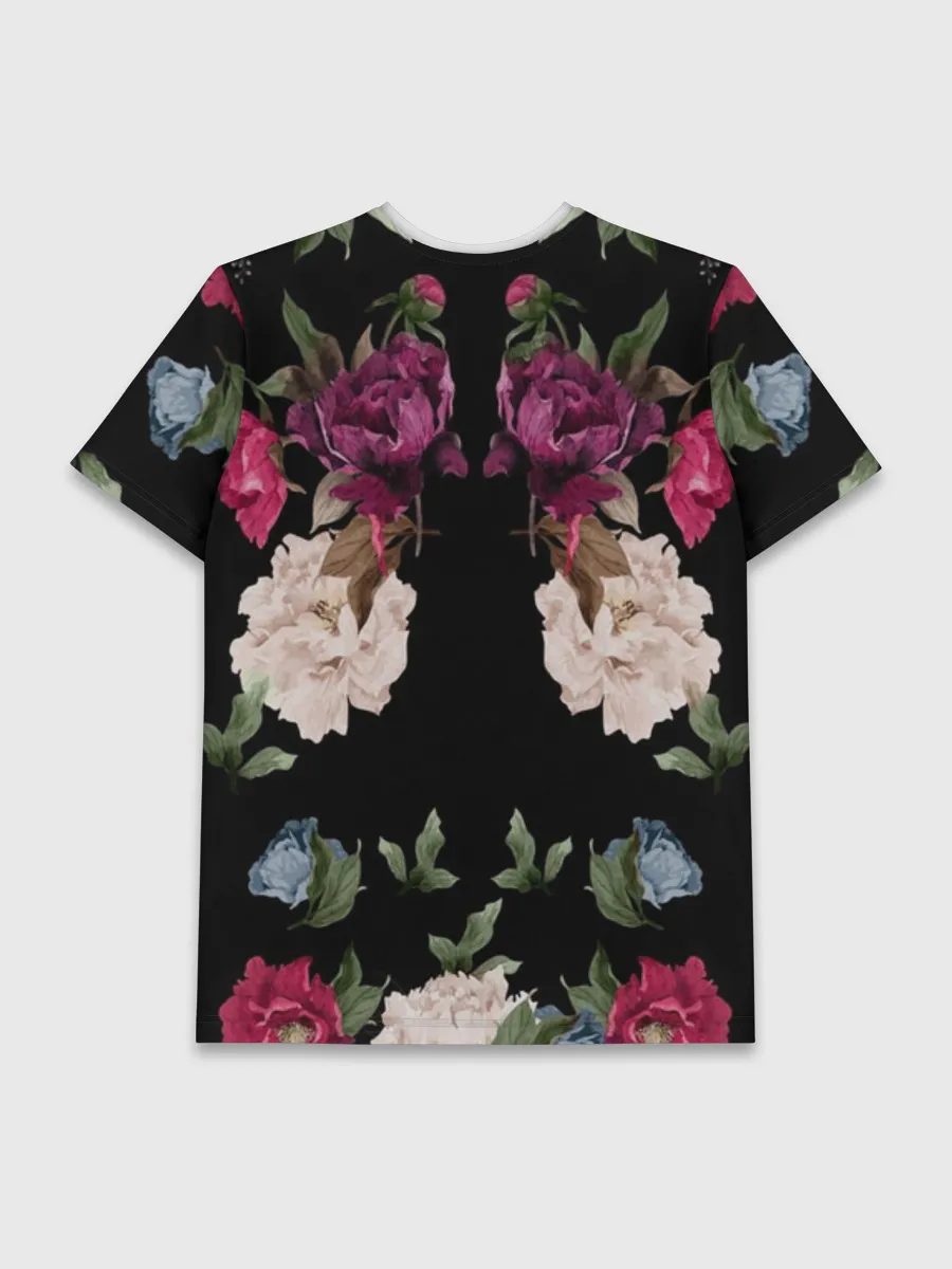 Мужская базовая футболка / Flower Road