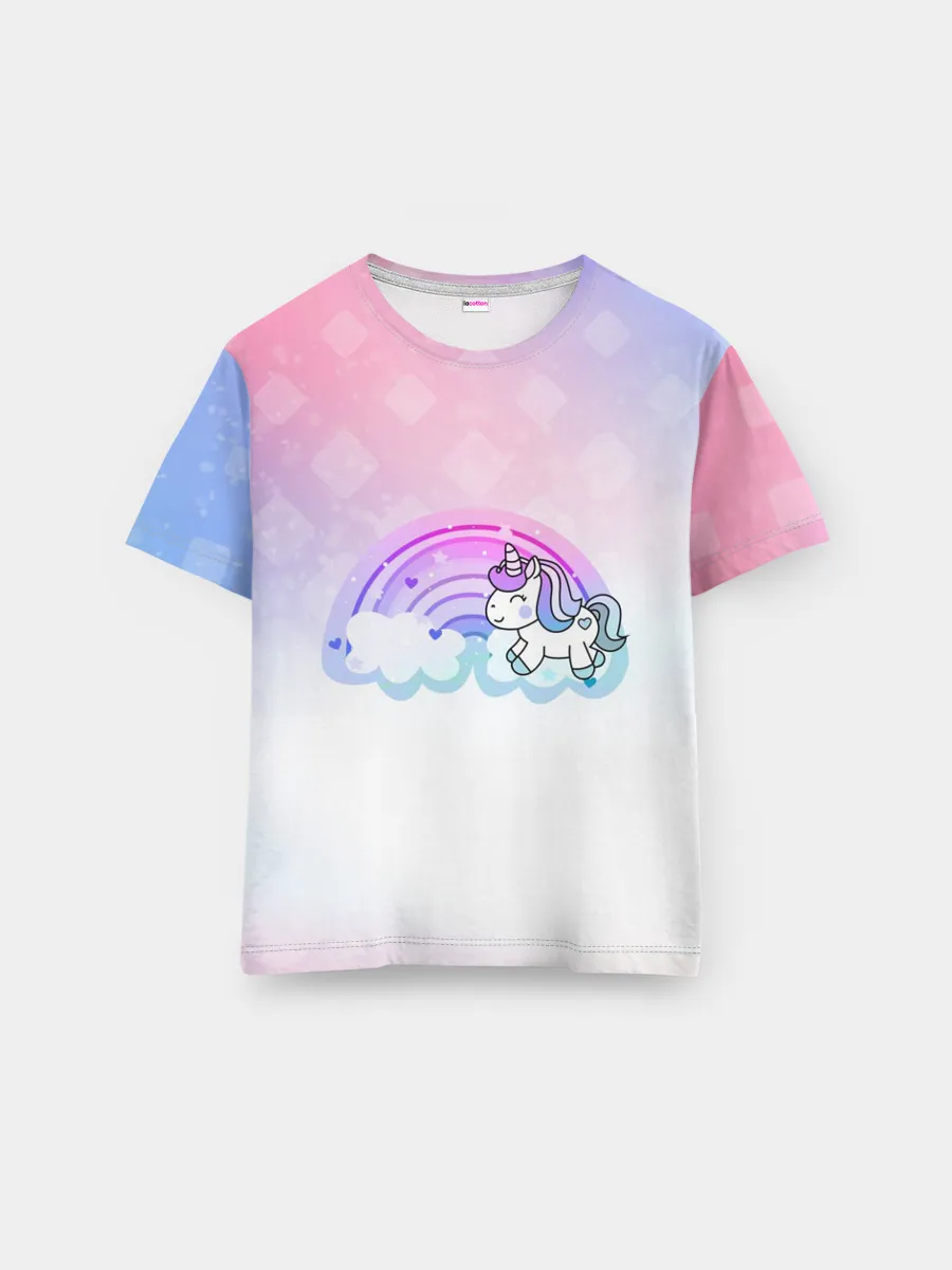 Мужская базовая футболка / Единорог