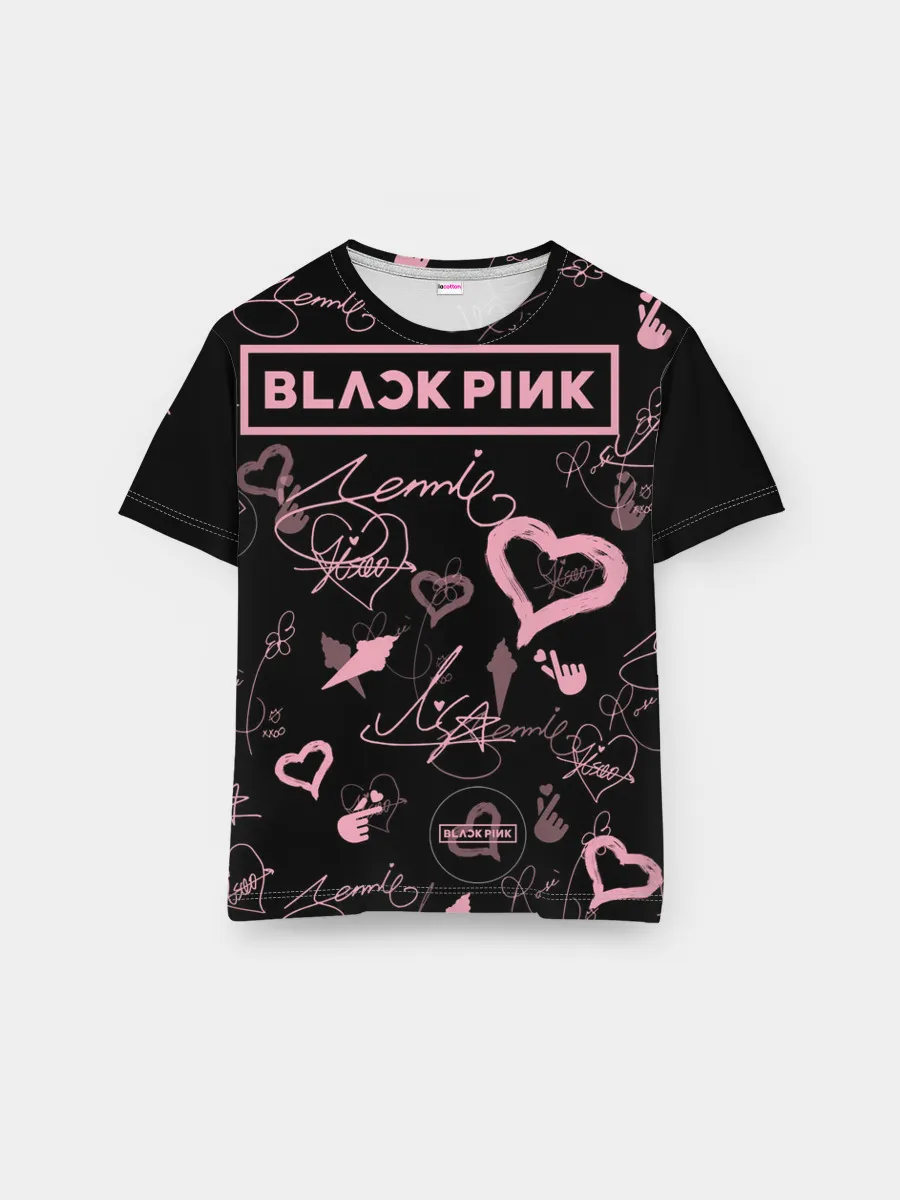 Мужская базовая футболка / BLACKPINK