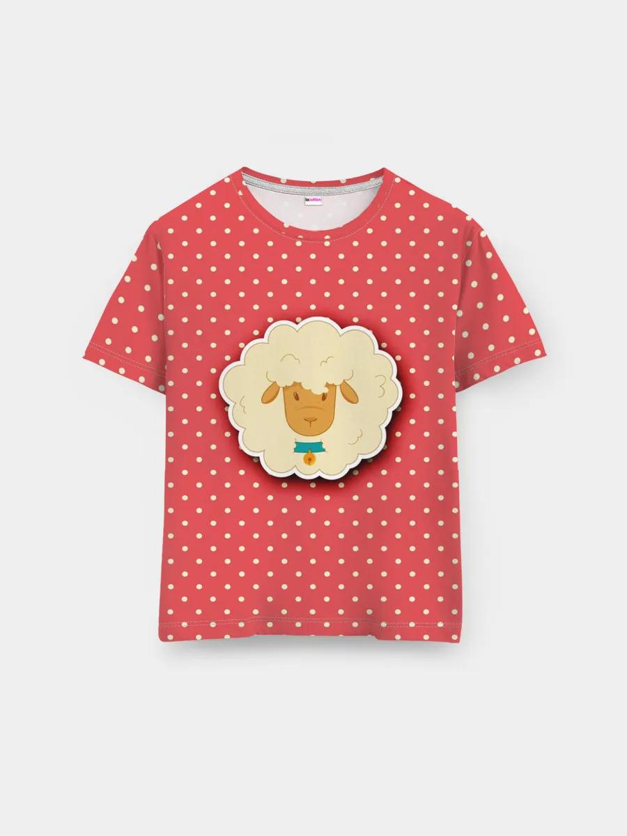 Мужская базовая футболка / Овечка