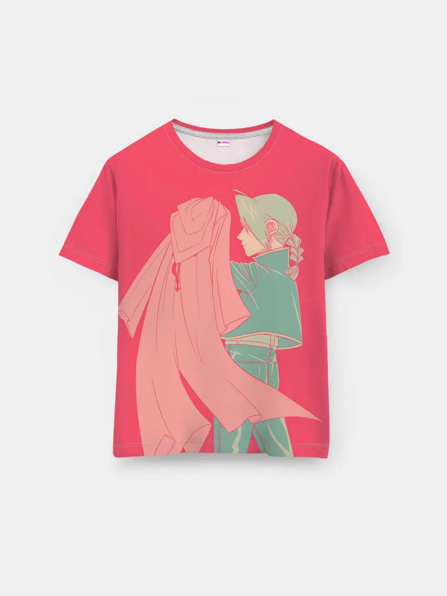 Мужская базовая футболка / Стальной Алхимик