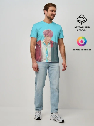 Мужская базовая футболка / BTS. Jungkook