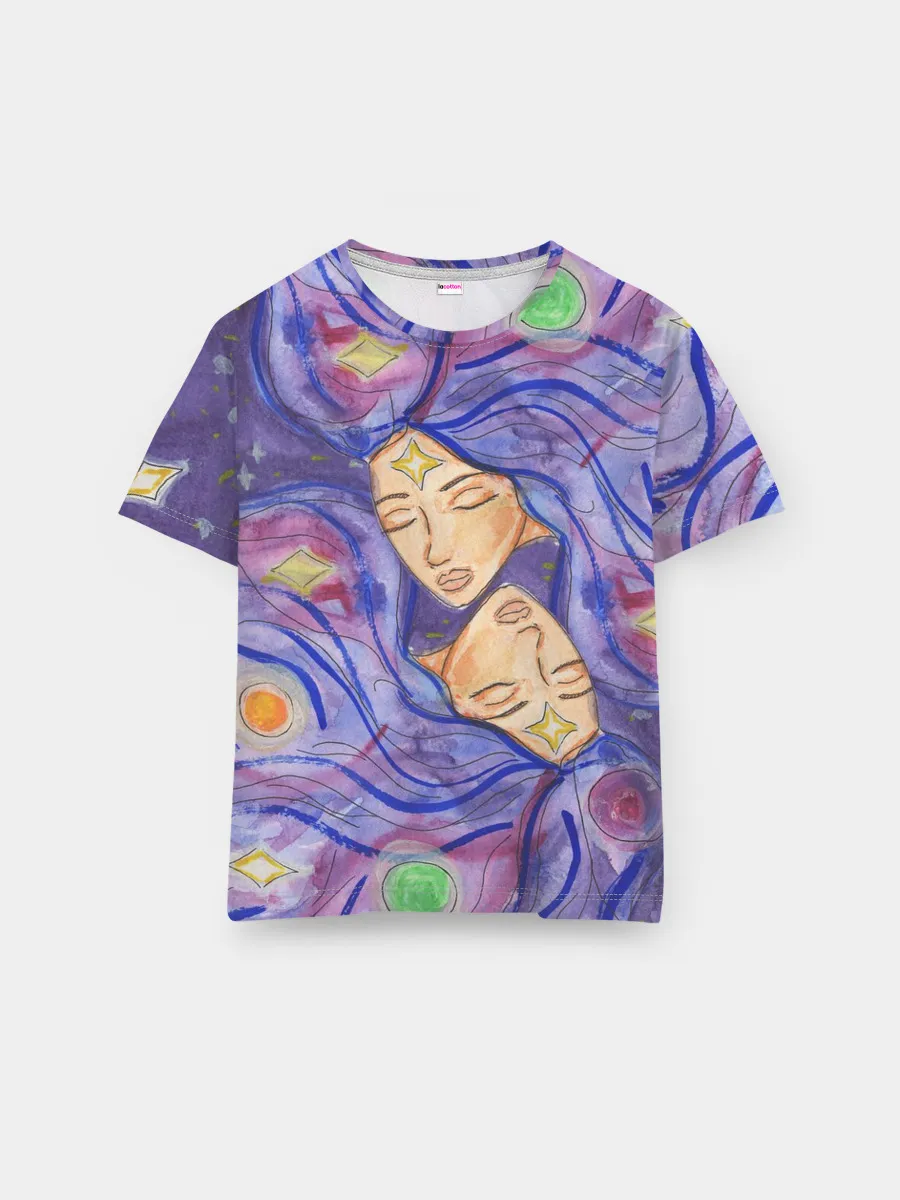 Мужская базовая футболка / Галактика