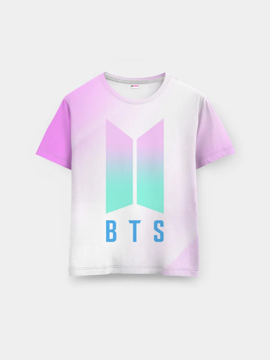 Мужская базовая футболка / BTS / БТС