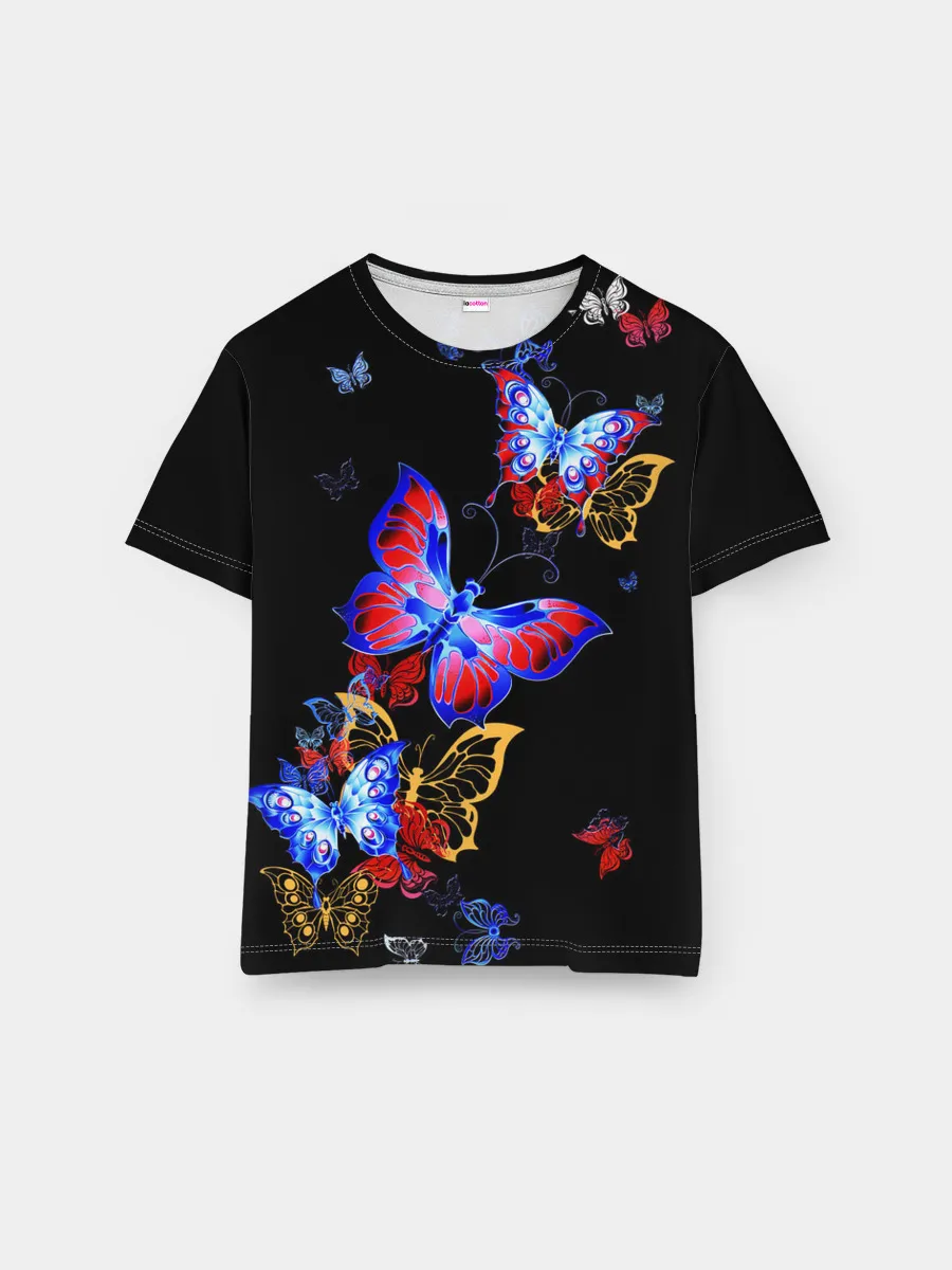 Мужская базовая футболка / Поцелуй бабочек