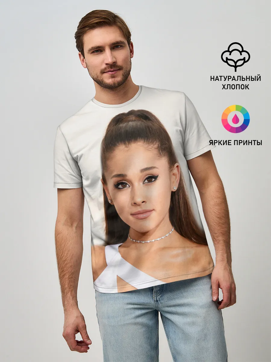 Мужская базовая футболка / Ariana Grande