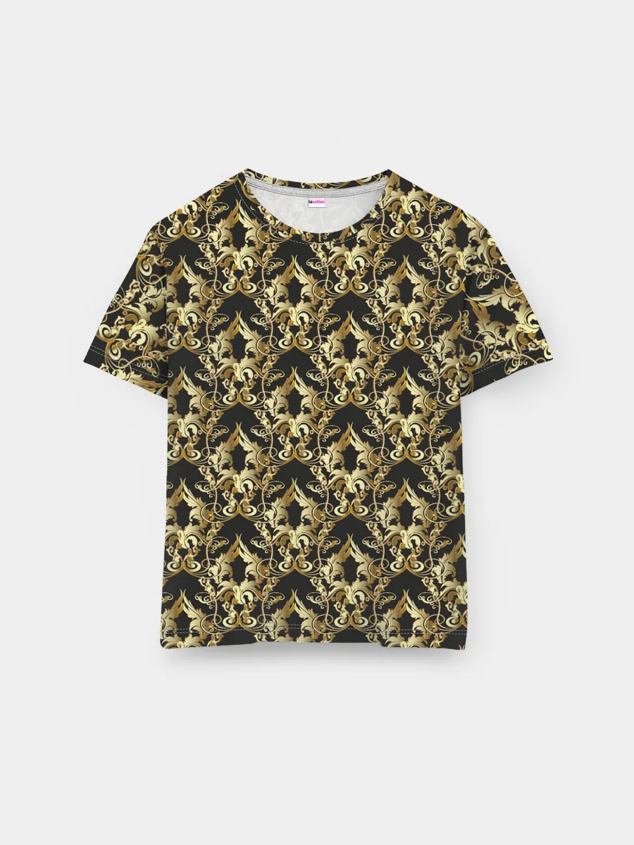 Мужская базовая футболка / классические узоры