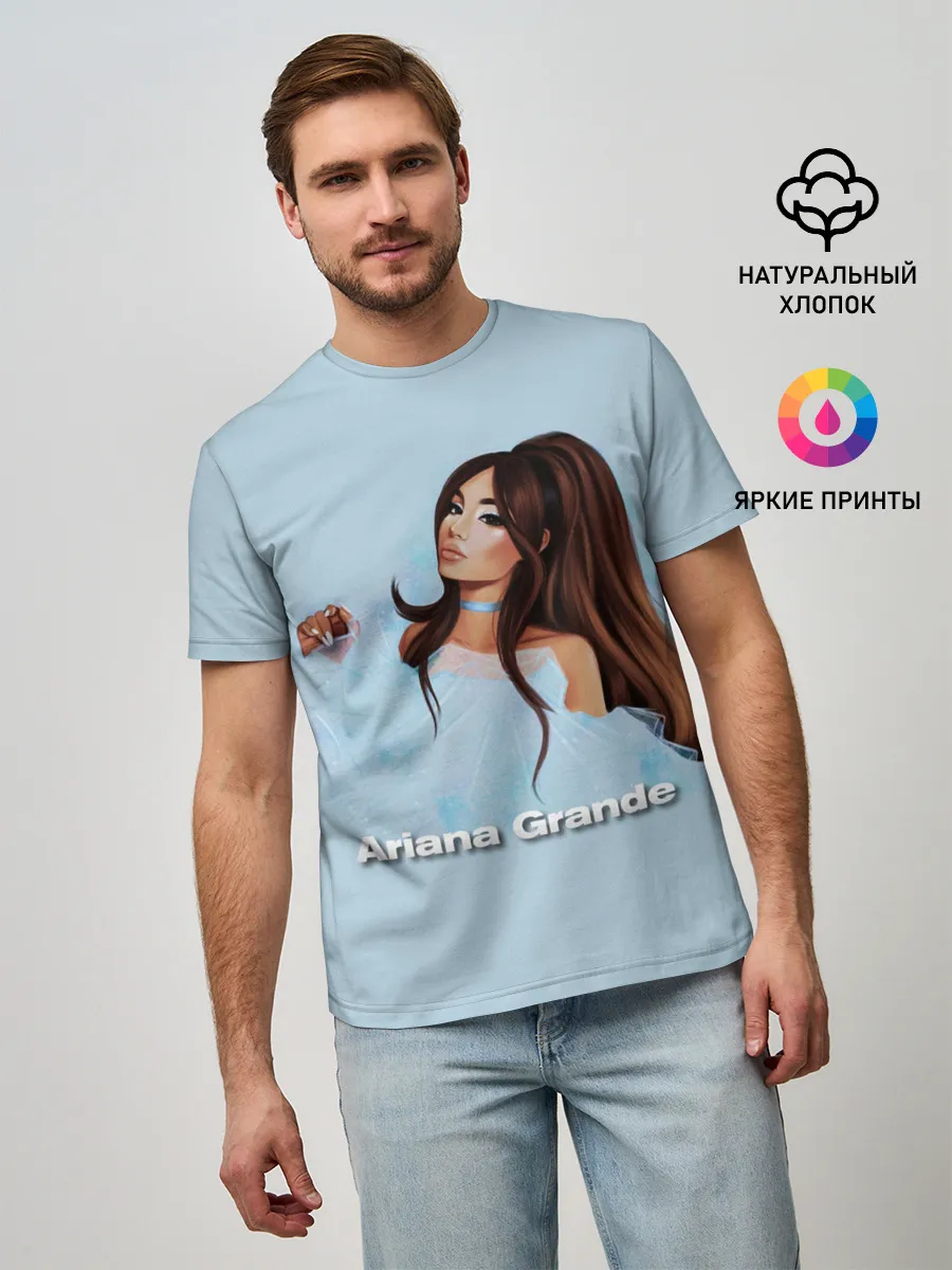 Мужская базовая футболка / Ariana Grande
