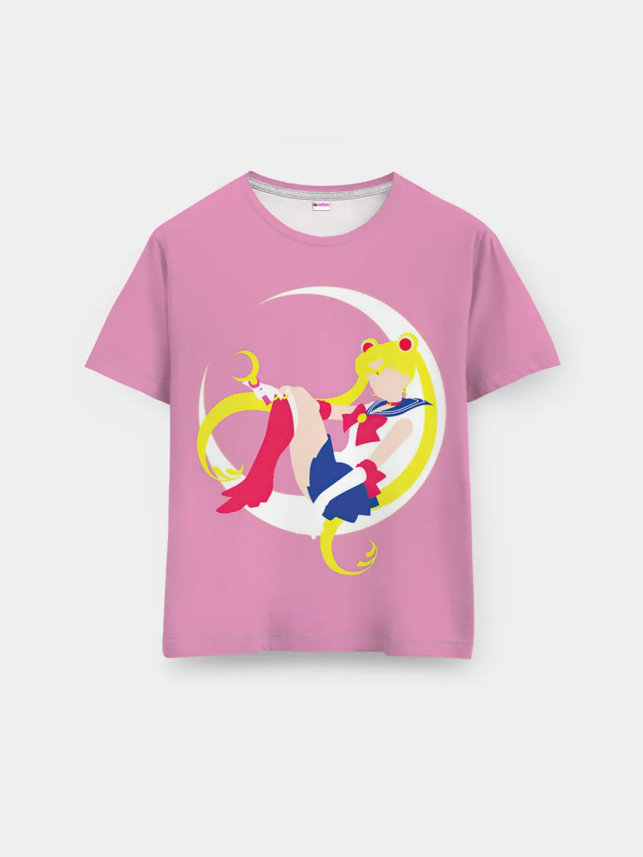 Мужская базовая футболка / Сейлор мун