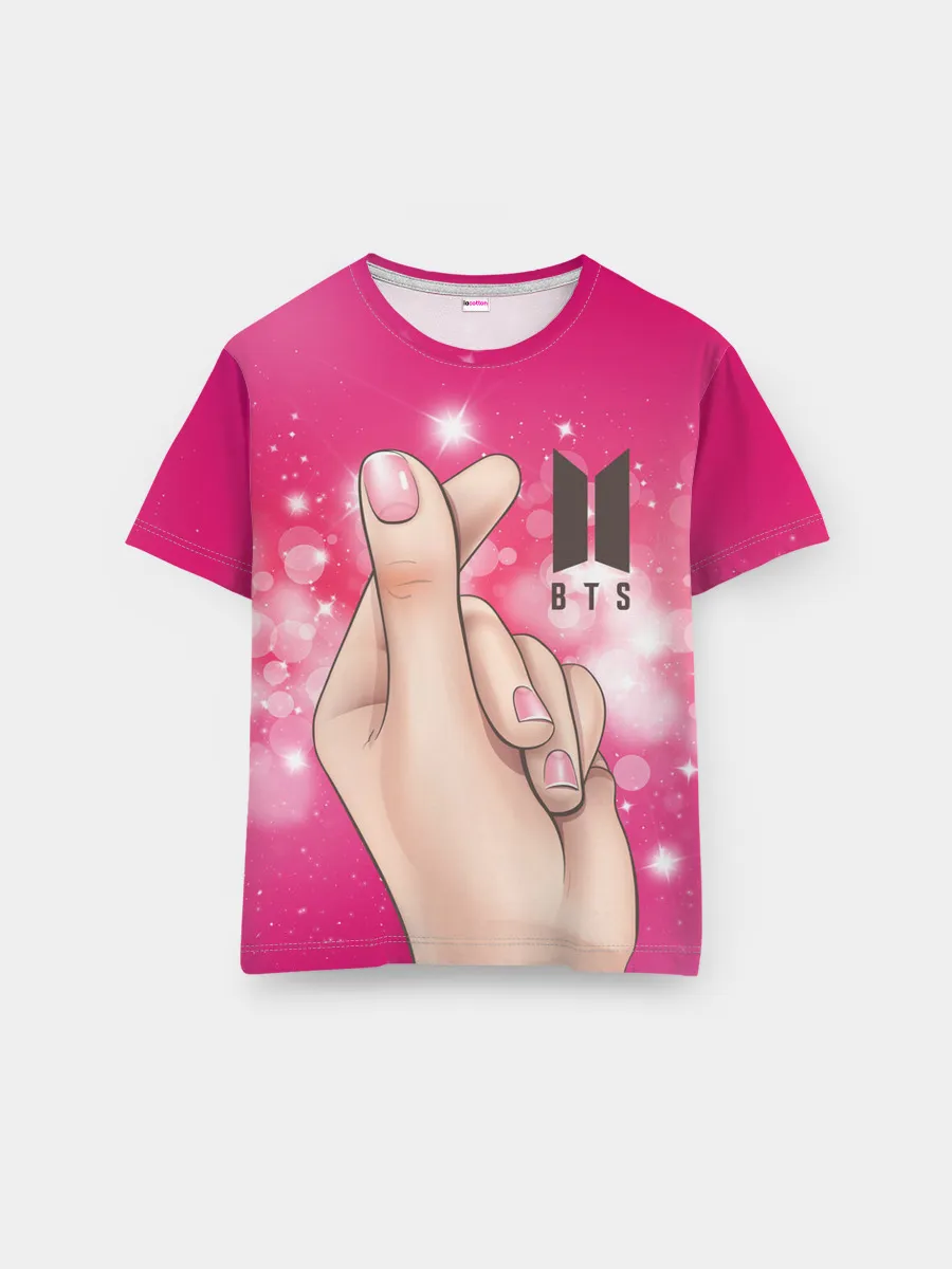 Мужская базовая футболка / BTS | БТС