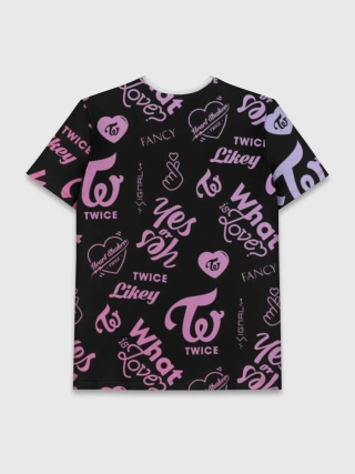 Мужская базовая футболка / TWICE