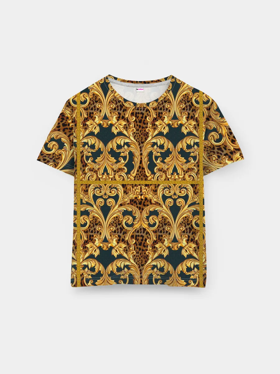 Мужская базовая футболка / luxury style