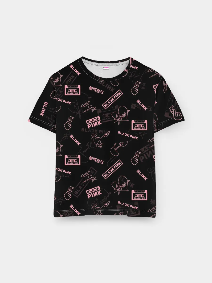Мужская базовая футболка / BLACKPINK
